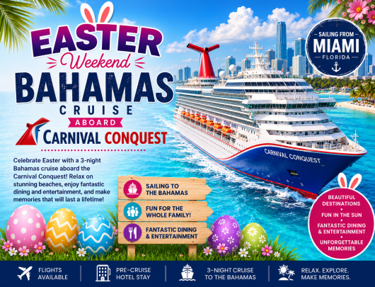 Carnival Conquest Easter Weekend Cruise