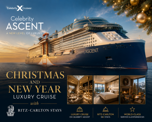 5-Star Celebrity Ascent and Ritz Carlton stay
