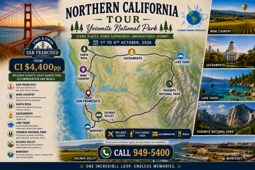 Northern California Wine / Yosemite National Park